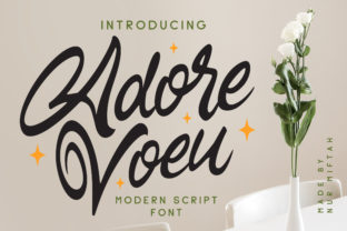 Adore Voeu: The Typographic Voice of Assertive Style