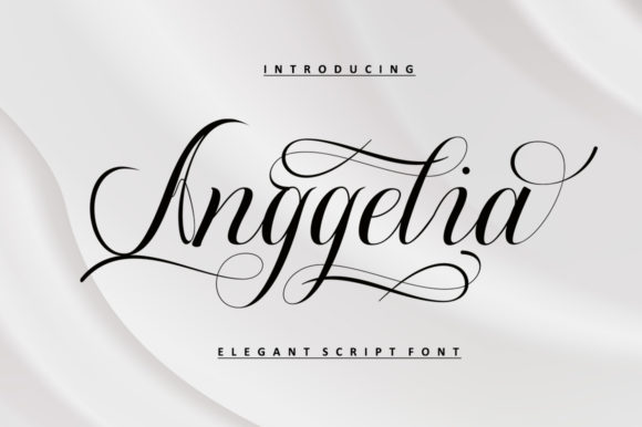 Anggelia: The Balanced Script Font for Modern Creators
