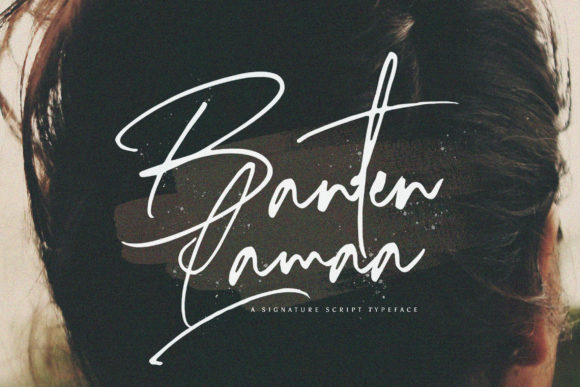 Banten Lama: An Elegant Script Font for Memorable Design