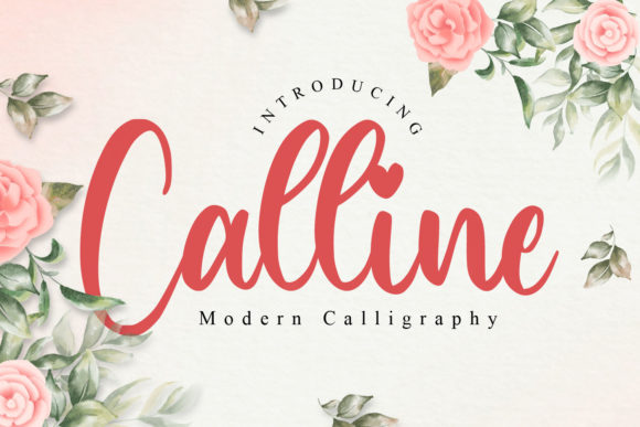Calline: The Elegant Script Font for Modern Projects