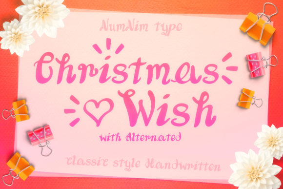Christmas Wish: Unwrapping the Magic of a Festive Script Font