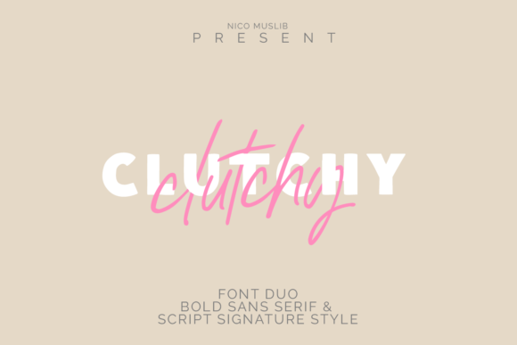 Clutchy: Exploring the Modern Duo Font for Dynamic Design