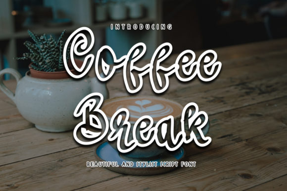 Coffee Break: The Bold Script Font That Feels Like a Familiar Friend