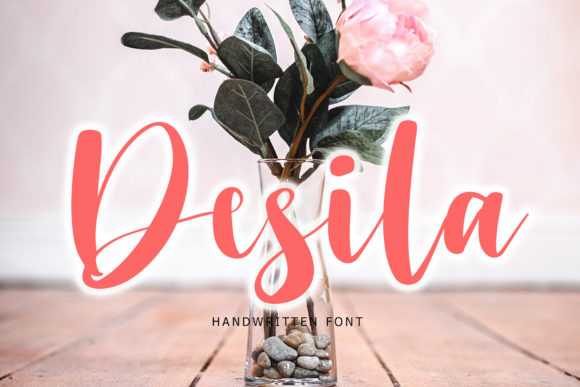 Desila: A Handwritten Font with Delicate Vintage Charm
