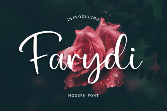 Farydi: A Modern Script Font for Elegant Communication