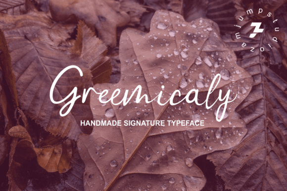 Greemicaly: An Elegant Script Font That Works in Real Life