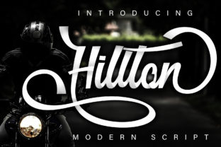 Hillton Modern Script: The Elegant Font for Your Most Important Projects