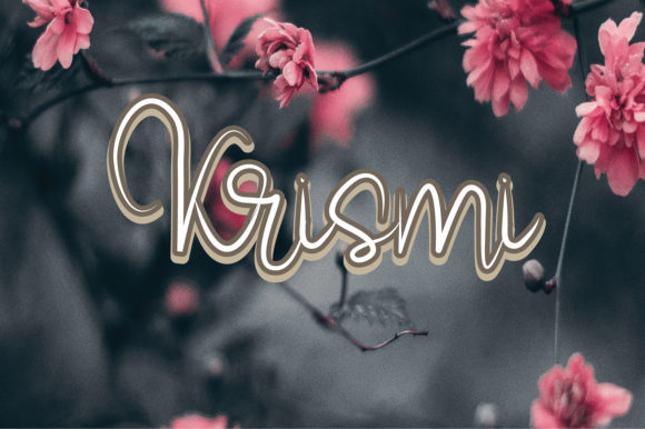 Krismi: The Simple Script Font for Adding a Handwritten Touch