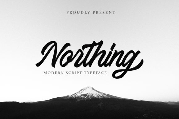 Northing: A Casual Script Font for Authentic Branding
