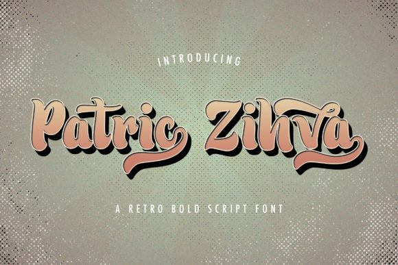 Patric Zihva: The Strategic Vintage Font for Modern Branding