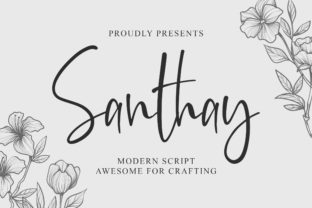 Santhay and Girly Moods: The Authentic Typography That Elevates Modern Design