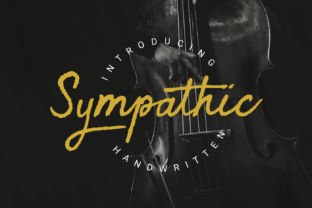 Sympathic: A Playful Script Font for Timeless Design