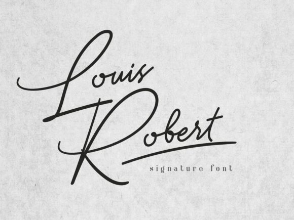 The Art of Elegance: Exploring the Louis Robert Script Font