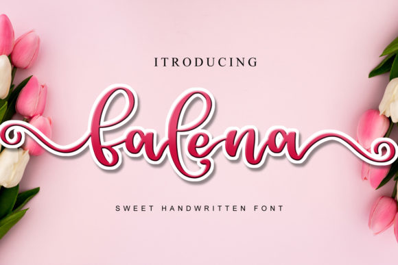 The Art of Elegance: Unveiling Falena, the Handwritten Script Font