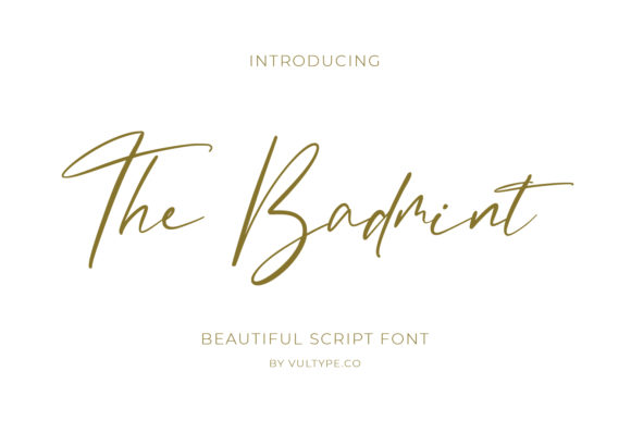 The Badmint: Where Typography Meets Modern Minimalism