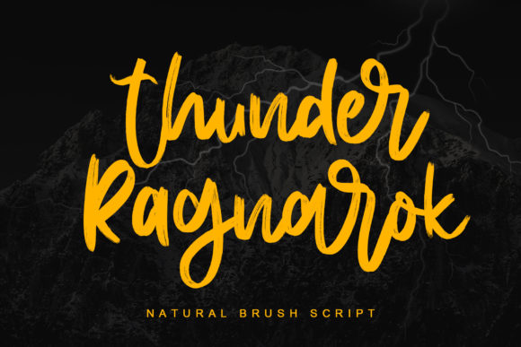 The Distinctive Appeal of Thunder Ragnarok: A Font for Impact