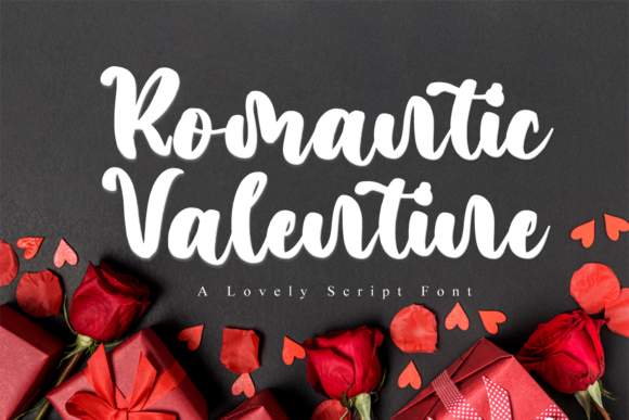The Elegant Charm of Romantic Valentine Font in Real-World Design