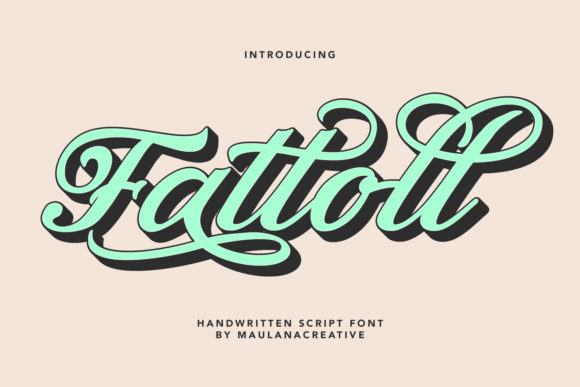 The Elegant Power of Vintage Script: An Exploration of Fattoll