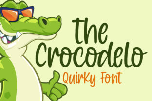 The Playful Charm of the Crocodelo Font