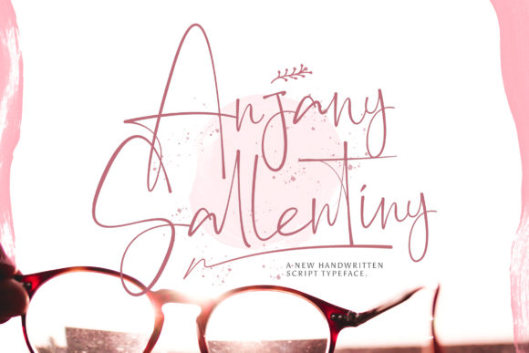 The Practical Elegance of the Anjany Sallentiny Script Font