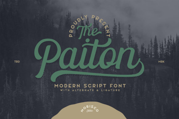 The Return of Romance: How The Paiton Font Captures a Modern Creative Mood