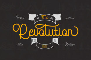 The Revolution: Classic Script Fonts for Modern Design