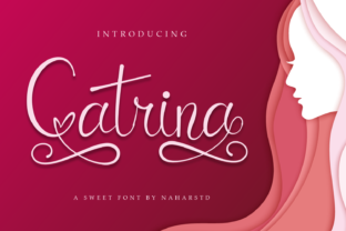 The Romantic Charm of Catrina Script