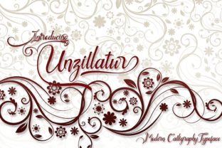 Unzillatur: The Playful Script Redefining Modern Typographic Expression