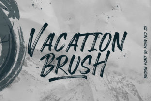 Vacation Brush: The Bold Typography That Commands Attention